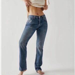 We The Free Curvy Siren Low Rise Straight Leg Jeans- Size 29